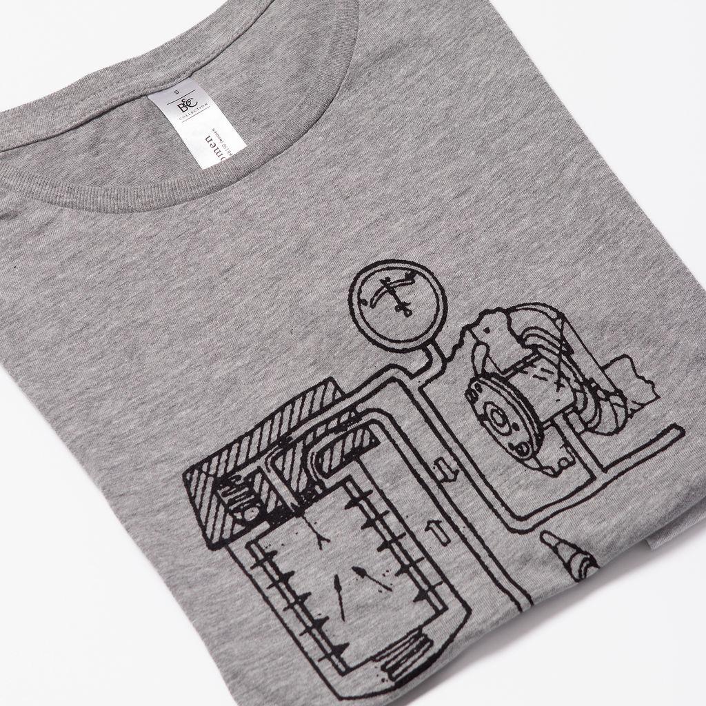T-SHIRT - Lubrificação da válvula do motor