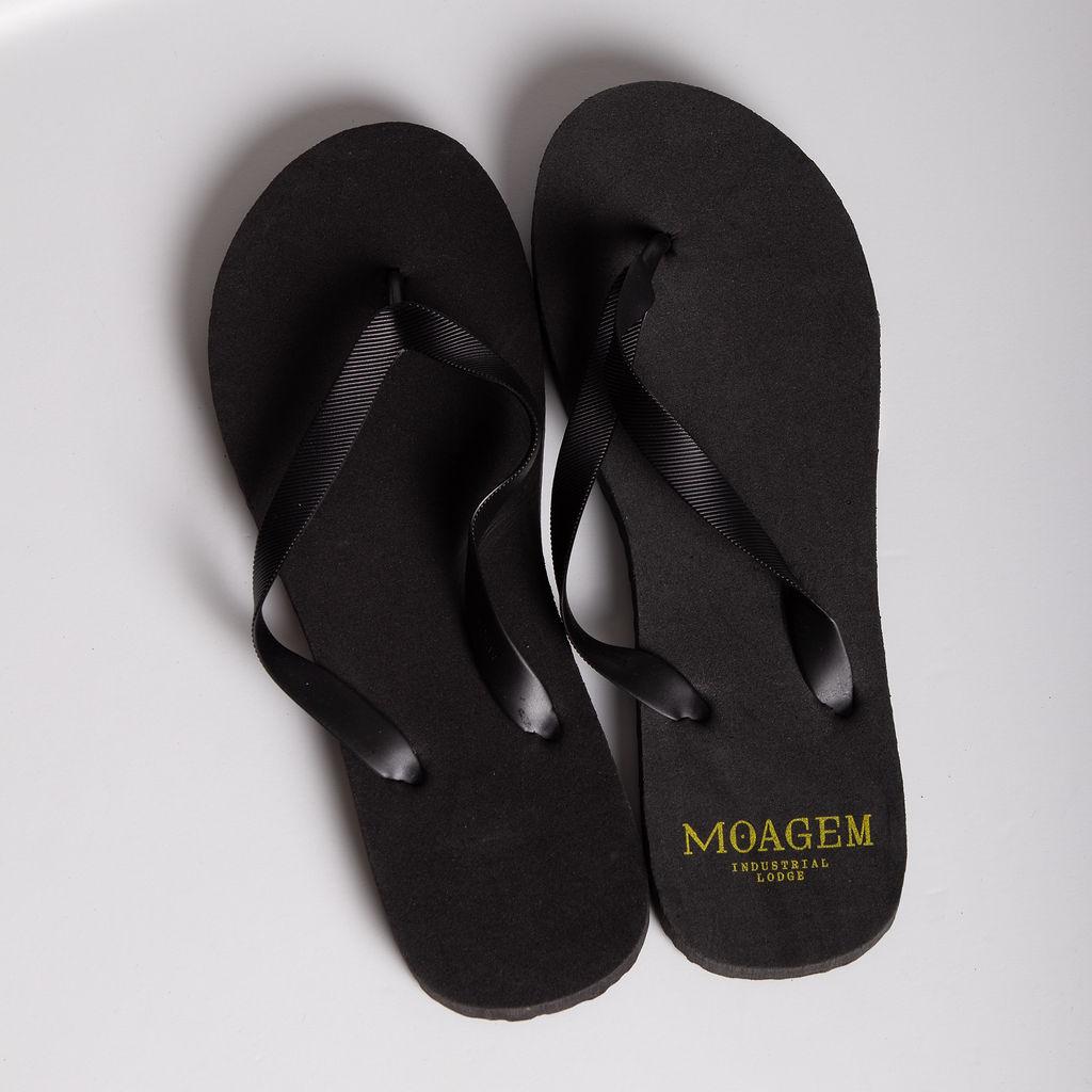 Black Slippers