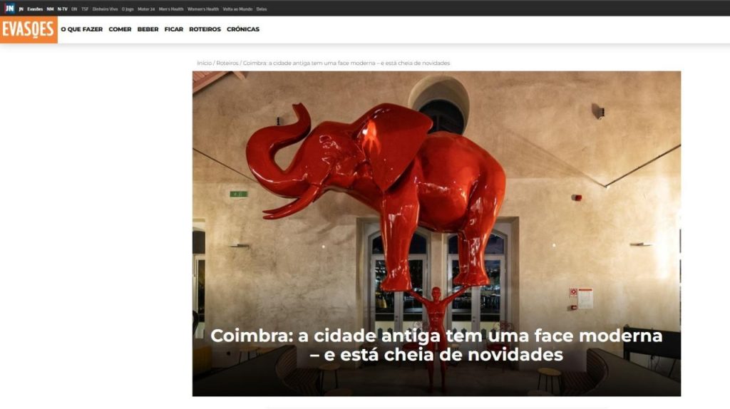 Boas noites de sono, em camas de luxo ou compartimentos de madeira, novos espaços com arte contemporânea, comida italiana e francesinhas mais saudáveis. Também isto justifica uma visita a Coimbra, Património Mundial.