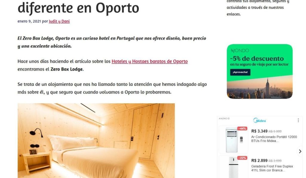 diferente en Oporto