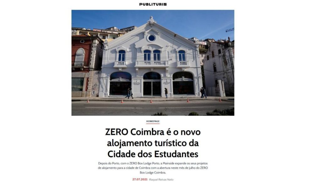 ZERO Box Lodge Coimbra